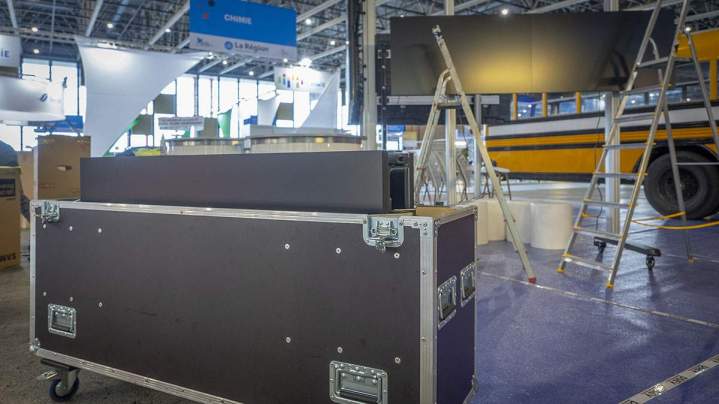 Installation d'écrans géants LED France 