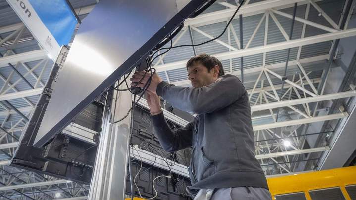 Installation d'écrans LED géants France