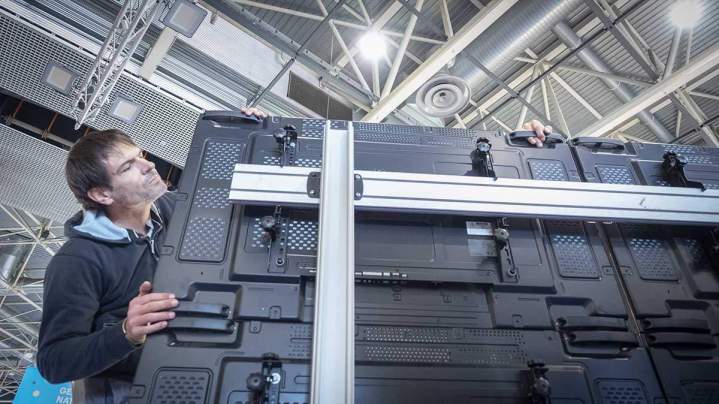 Installation d'écrans géants LED France