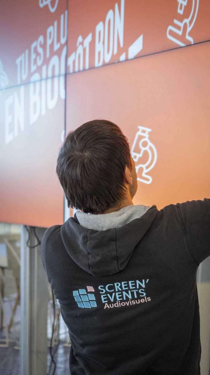 Montage d'écrans LED géants en France